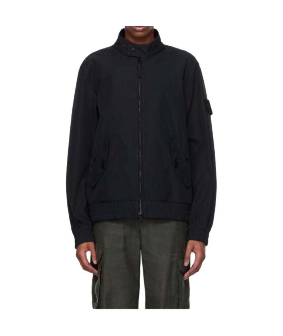STONE ISLAND Черная куртка, фото 4