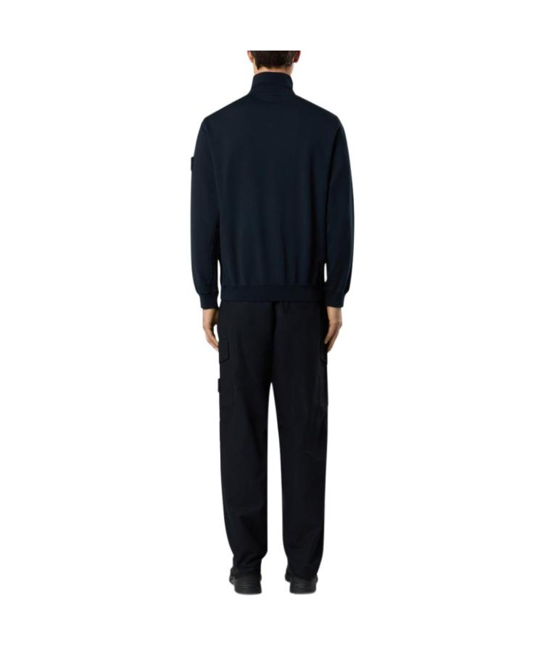 STONE ISLAND Темно-синяя куртка, фото 4