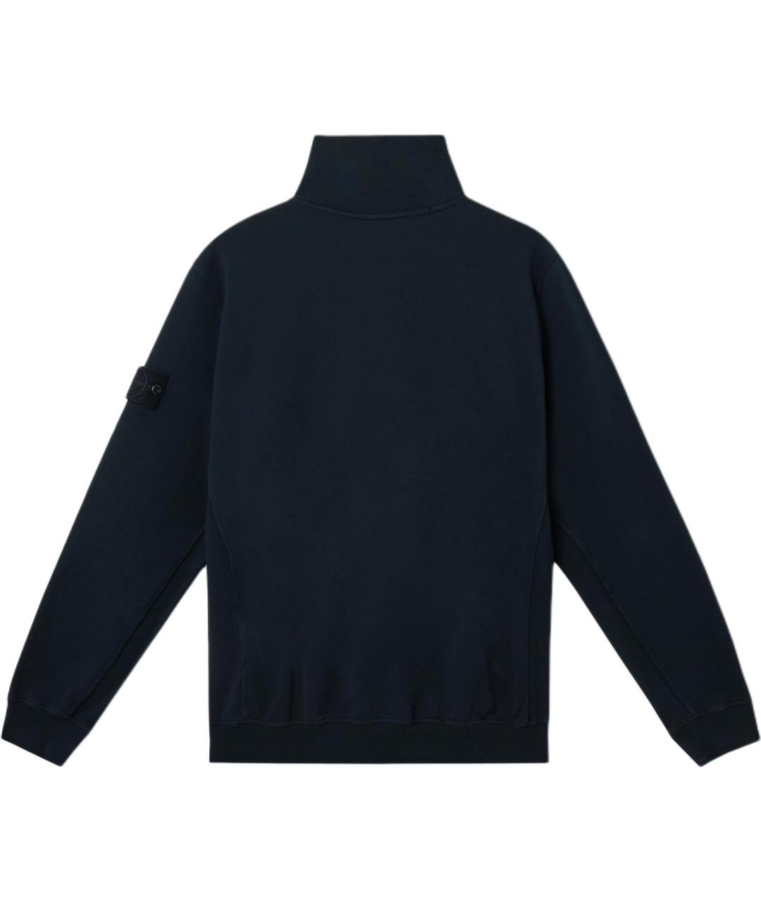 STONE ISLAND Темно-синяя куртка, фото 2