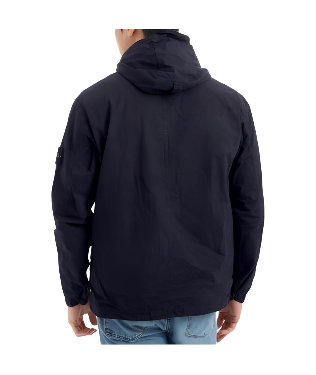 STONE ISLAND Темно-синяя куртка, фото 2