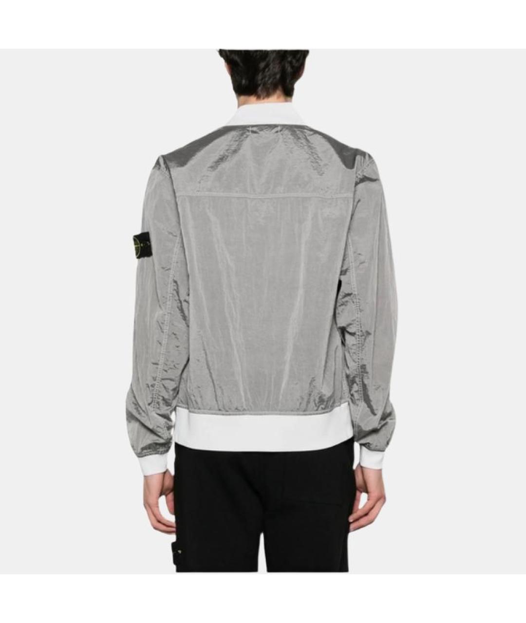 STONE ISLAND Серая куртка, фото 5