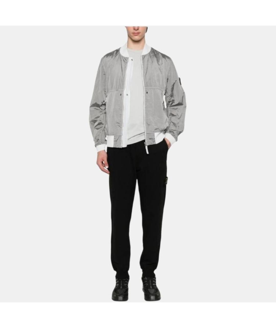 STONE ISLAND Серая куртка, фото 4