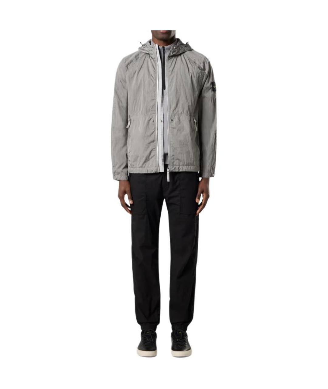 STONE ISLAND Серая куртка, фото 4