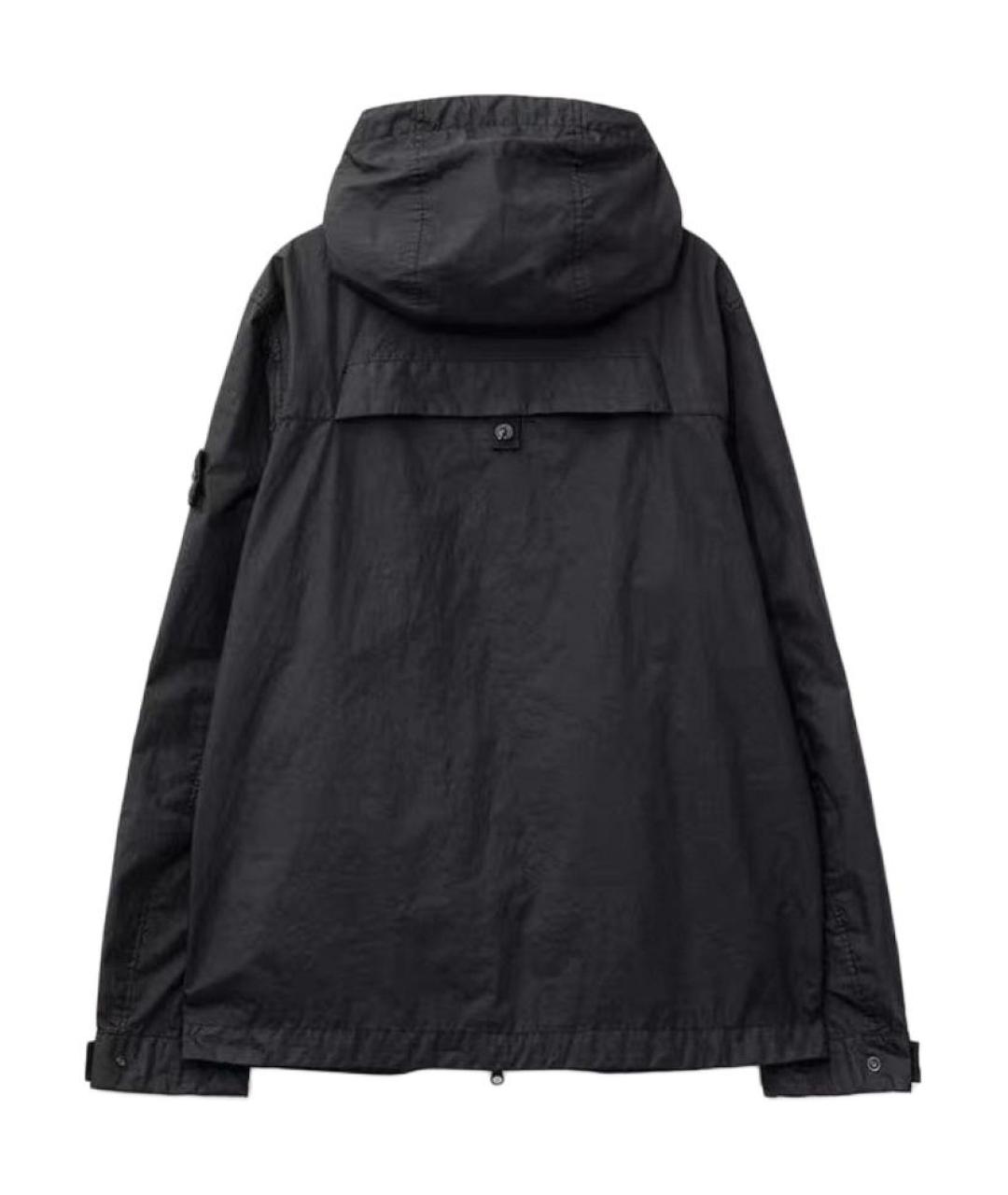 STONE ISLAND Черная куртка, фото 2