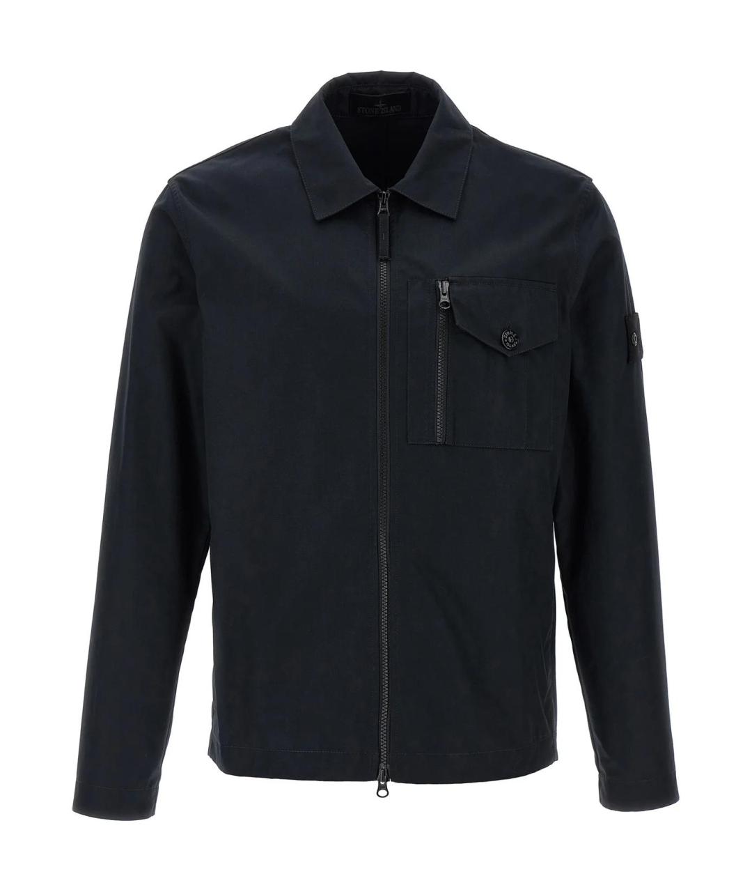 STONE ISLAND Черная куртка, фото 1