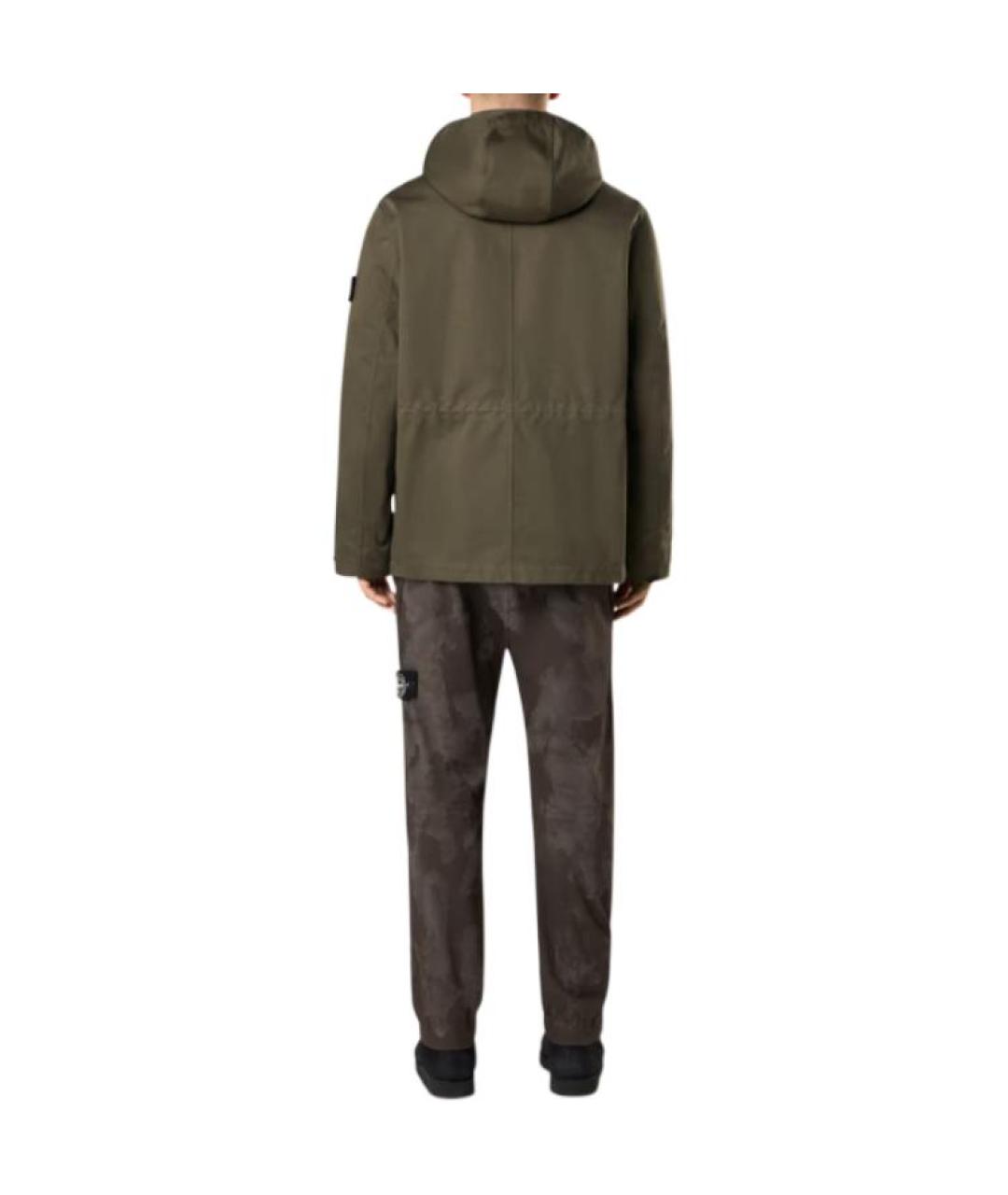 STONE ISLAND Хаки куртка, фото 4