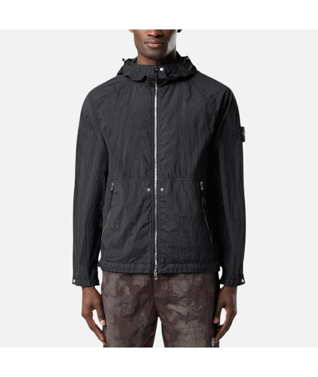 STONE ISLAND Черная куртка, фото 4