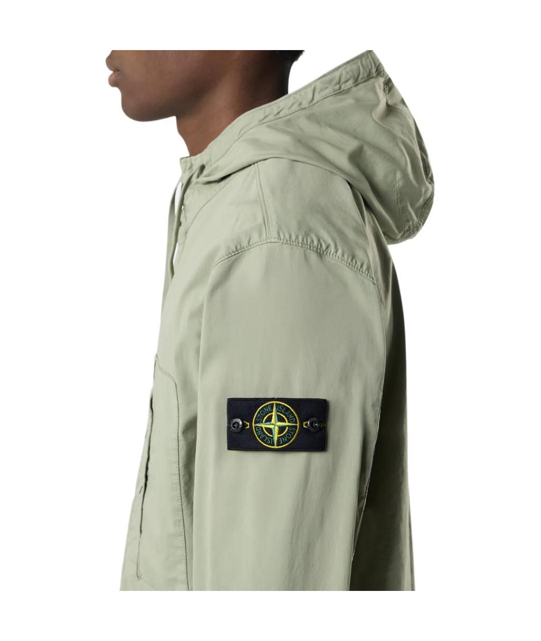 STONE ISLAND Хаки куртка, фото 5