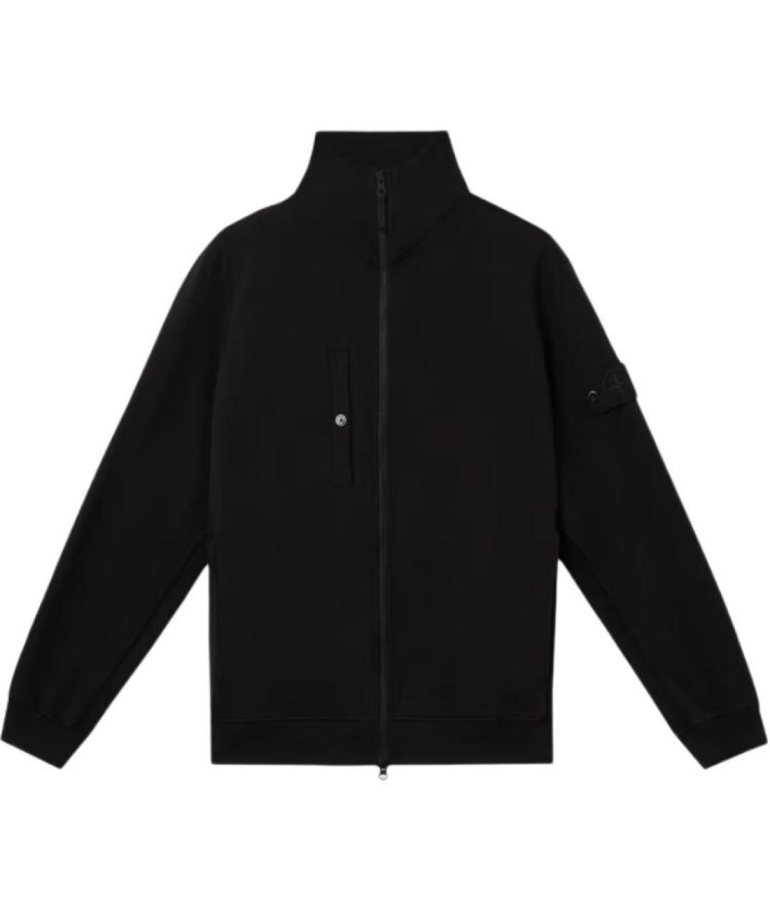 STONE ISLAND Черная куртка, фото 1