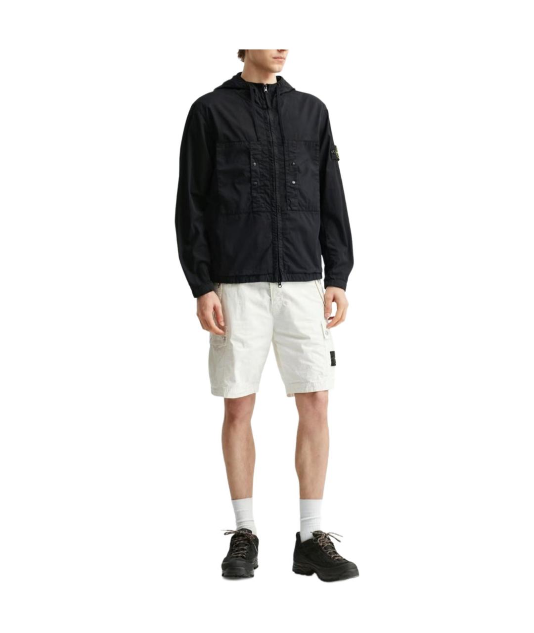 STONE ISLAND Черная куртка, фото 5