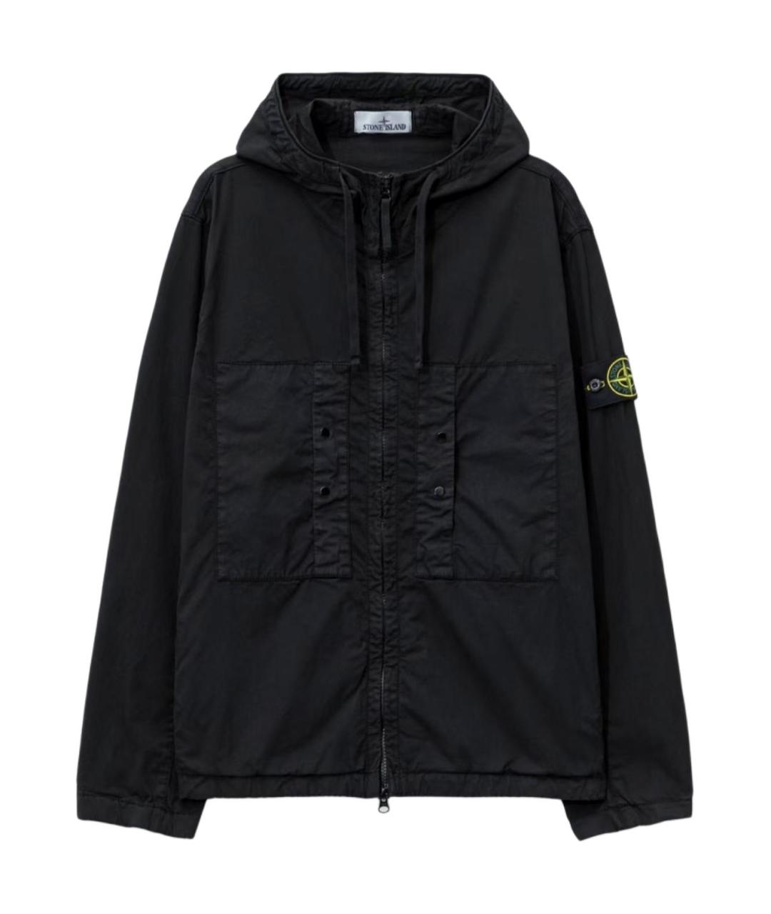 STONE ISLAND Черная куртка, фото 1