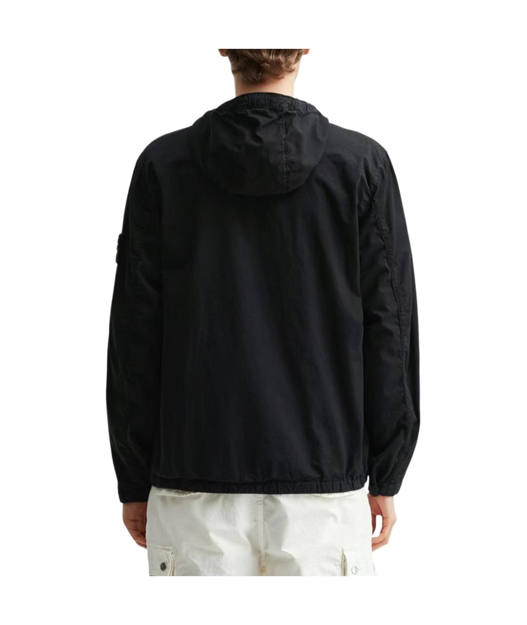 STONE ISLAND Черная куртка, фото 4