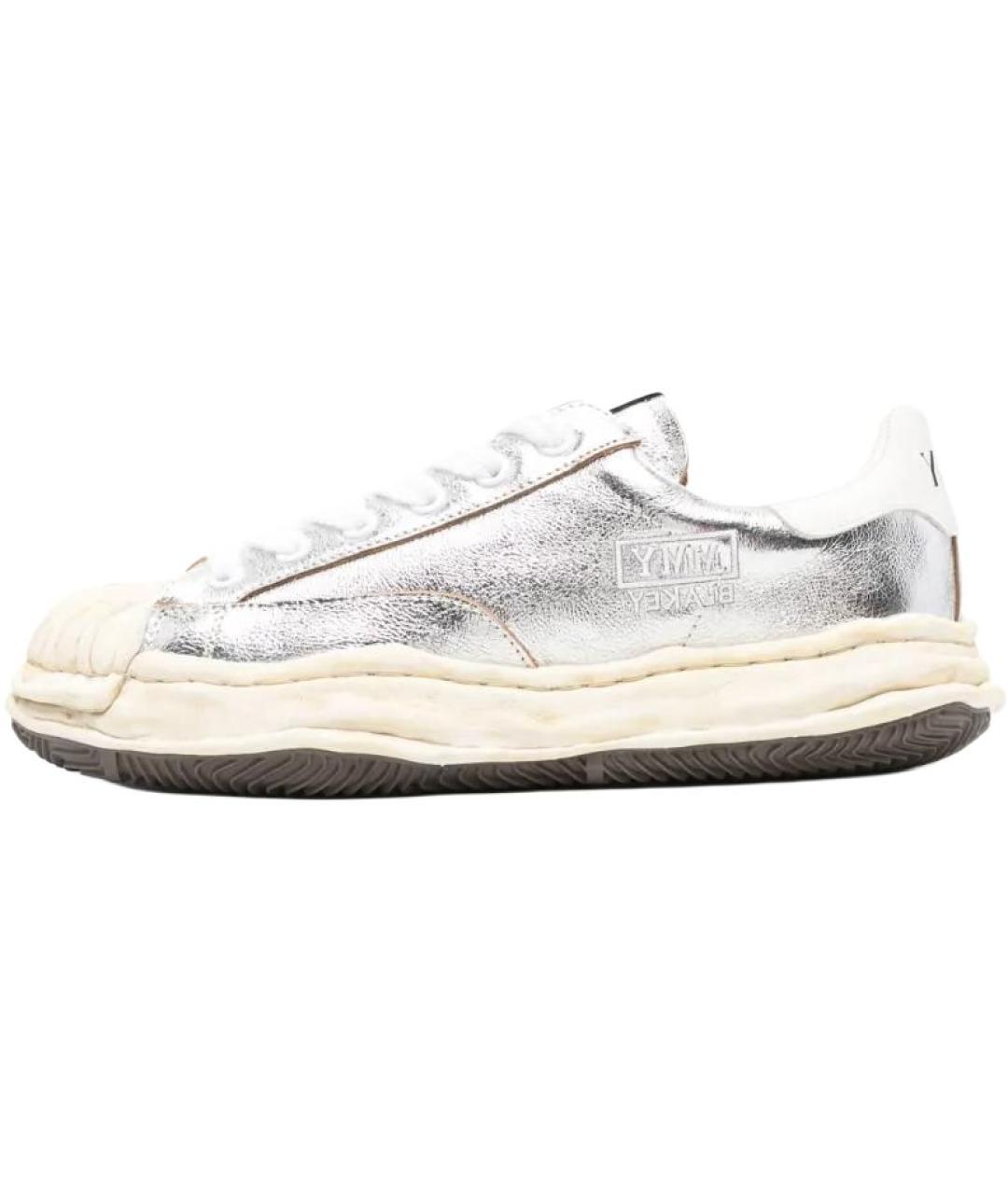 Mihara Yasuhiro Серебряные кеды, фото 2