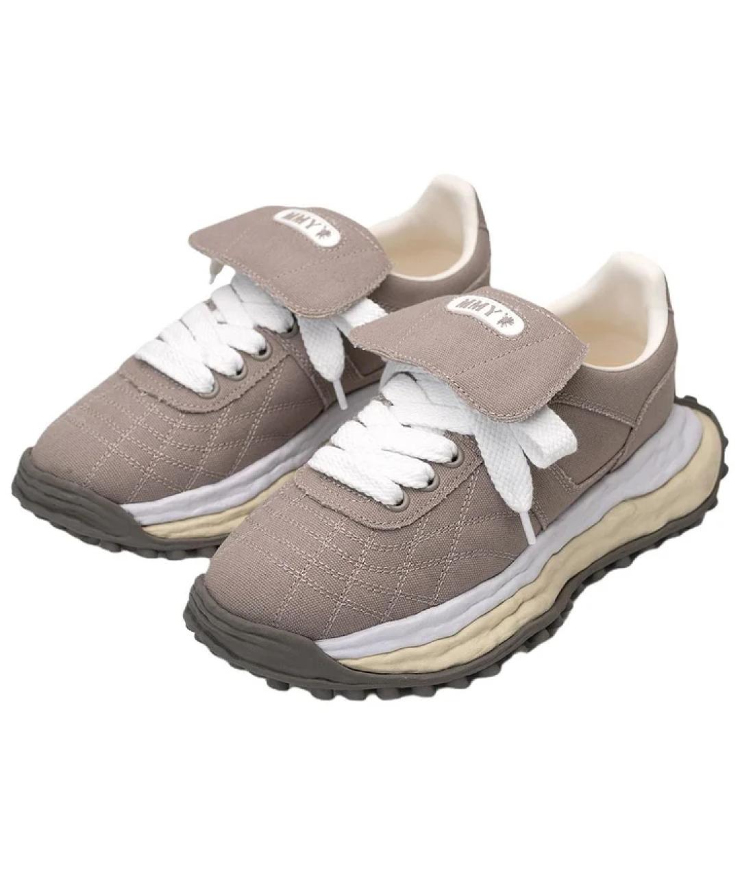 Mihara Yasuhiro Серые кроссовки, фото 3