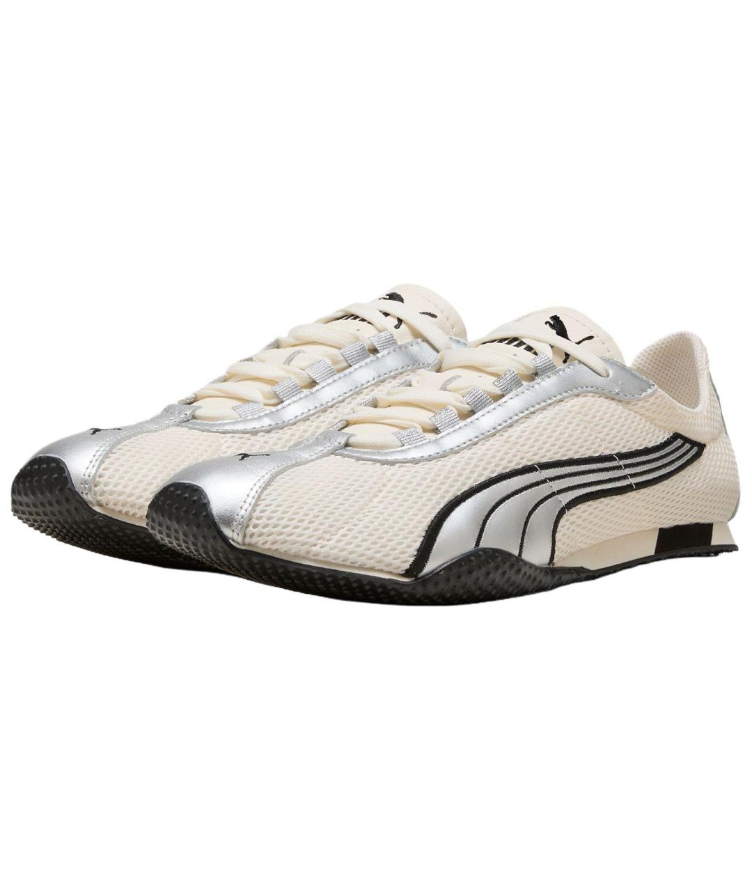 PUMA Серебряные текстильные кроссовки, фото 3