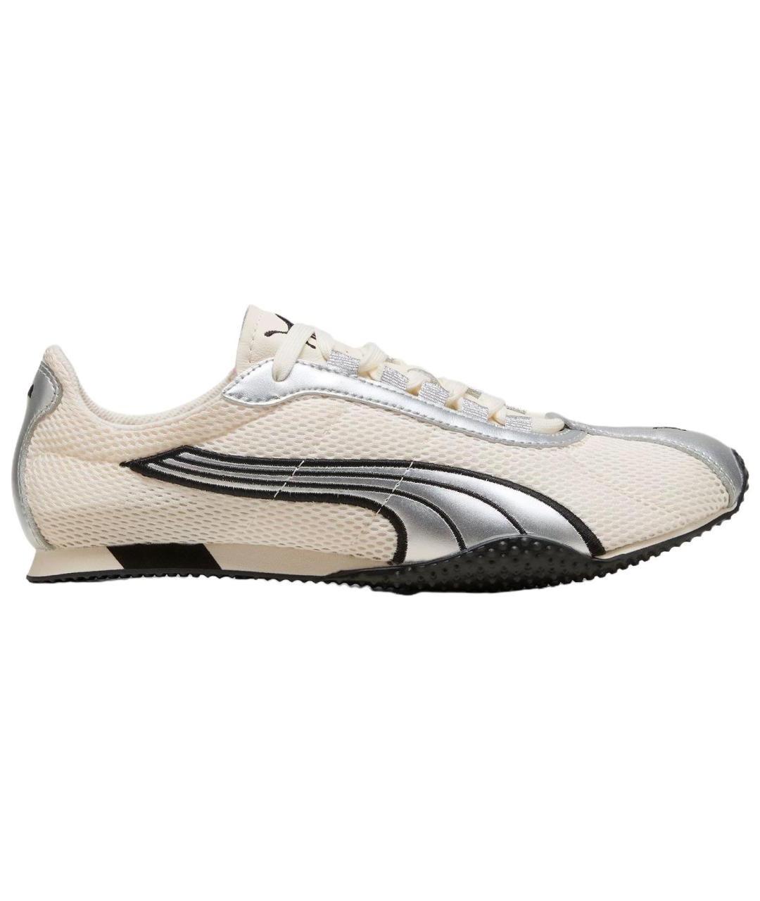 PUMA Серебряные текстильные кроссовки, фото 1