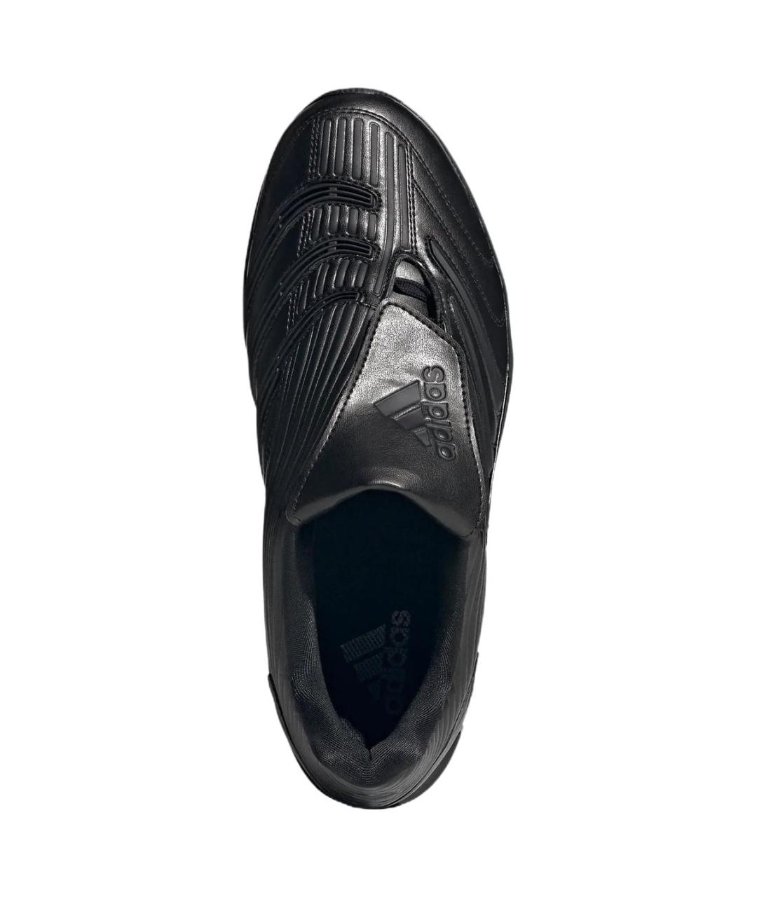 ADIDAS Черные кожаные кроссовки, фото 5