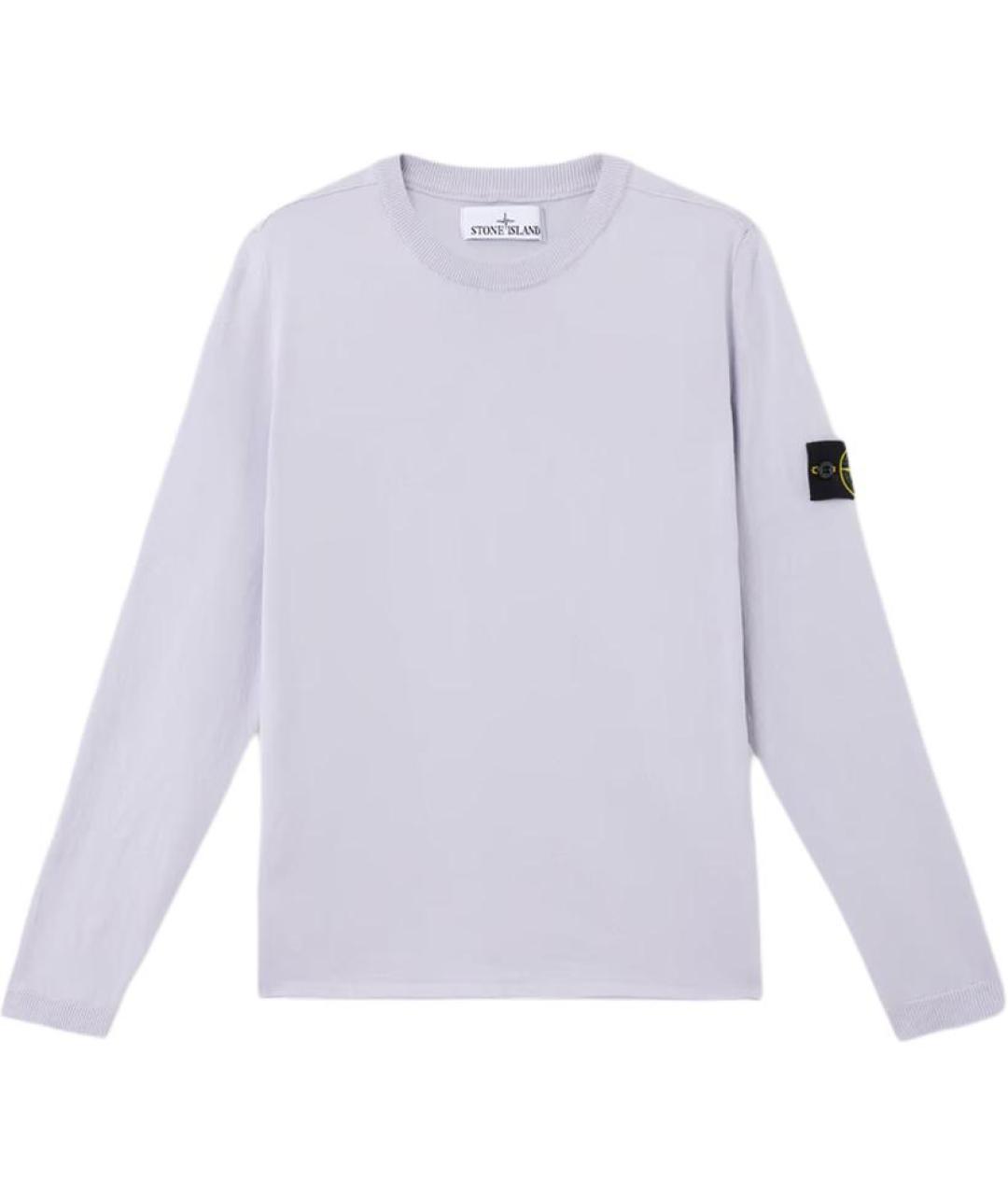 STONE ISLAND Фиолетовый джемпер / свитер, фото 1