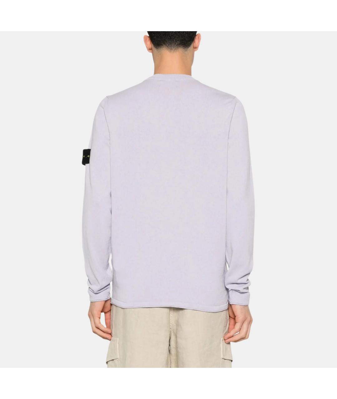 STONE ISLAND Фиолетовый джемпер / свитер, фото 5