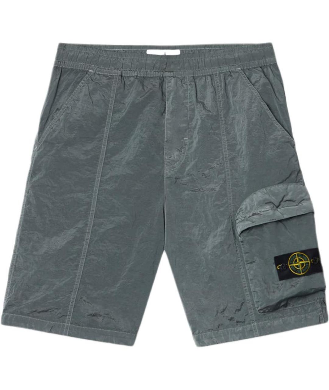 STONE ISLAND Синие шорты, фото 1