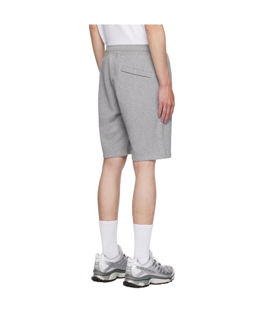 STONE ISLAND Серые шорты, фото 5