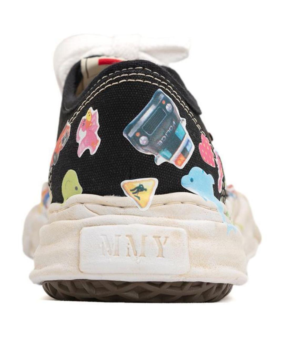 Mihara Yasuhiro Черные кеды, фото 5