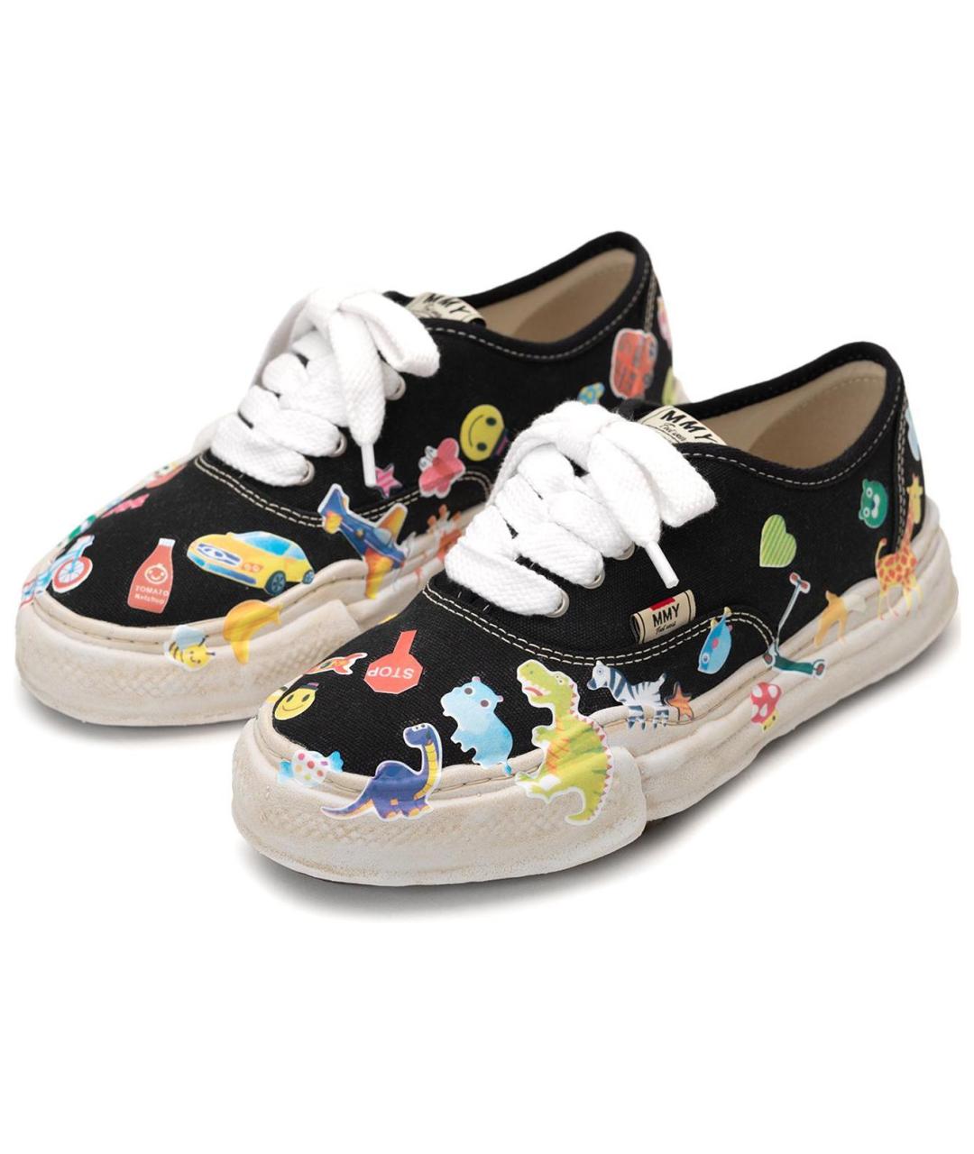 Mihara Yasuhiro Черные кеды, фото 3