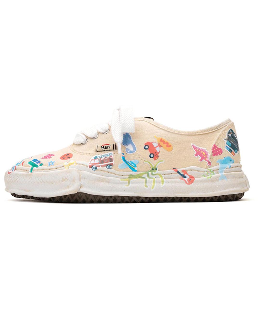 Mihara Yasuhiro Белые кеды, фото 5