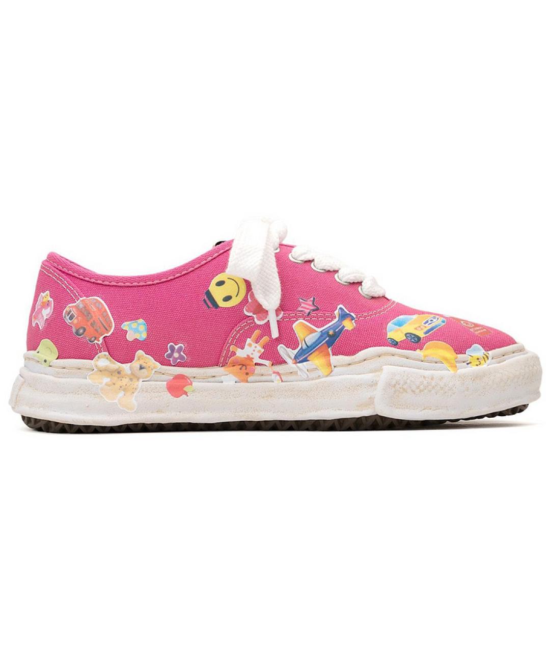 Mihara Yasuhiro Розовые кеды, фото 2