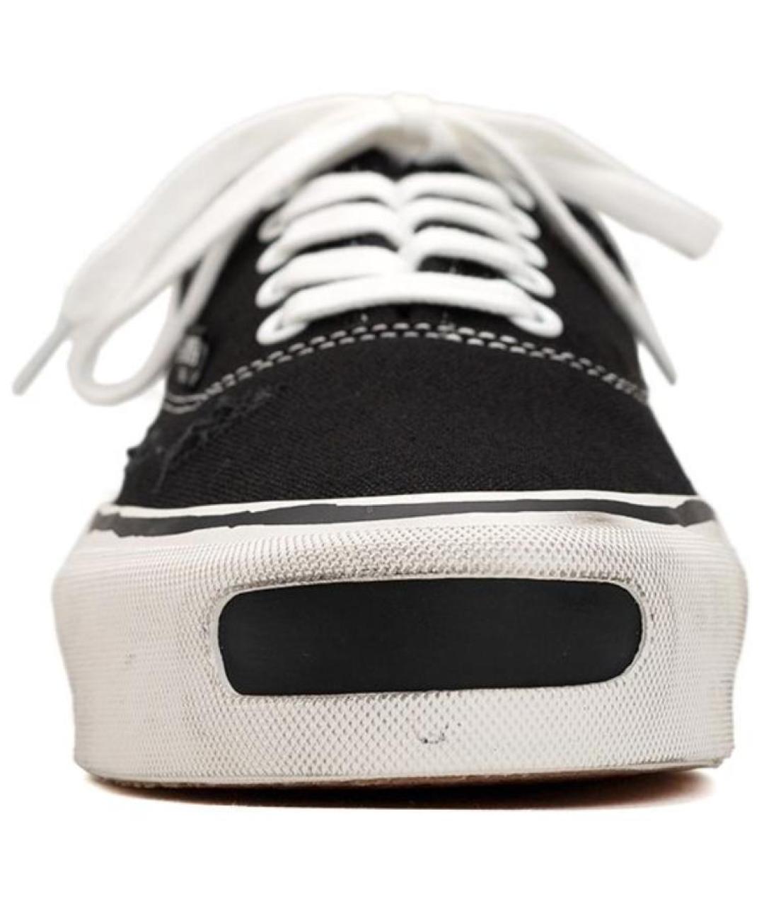 Mihara Yasuhiro Черные текстильные кеды, фото 3