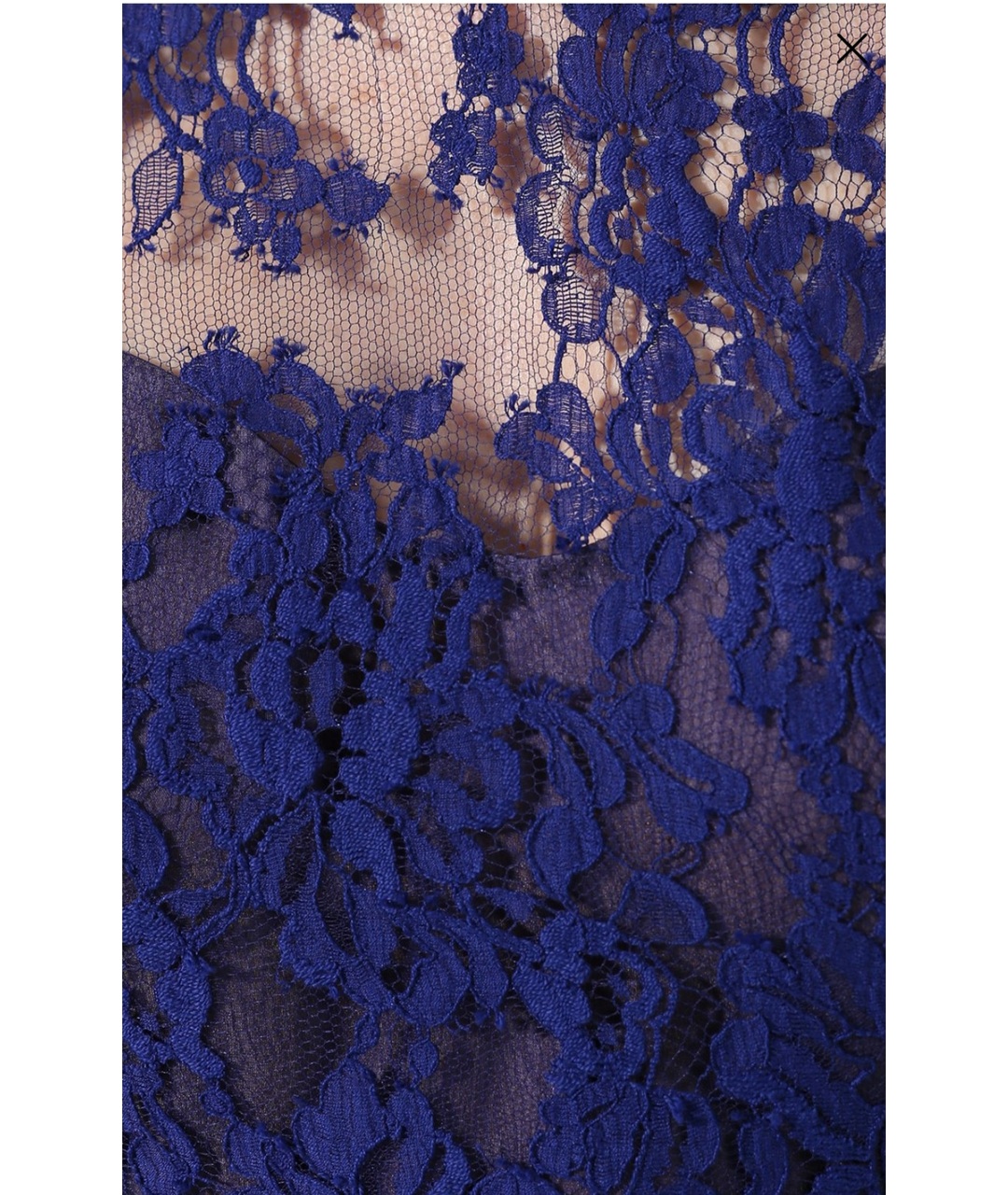 ESCADA Синее кружевное вечернее платье, фото 3