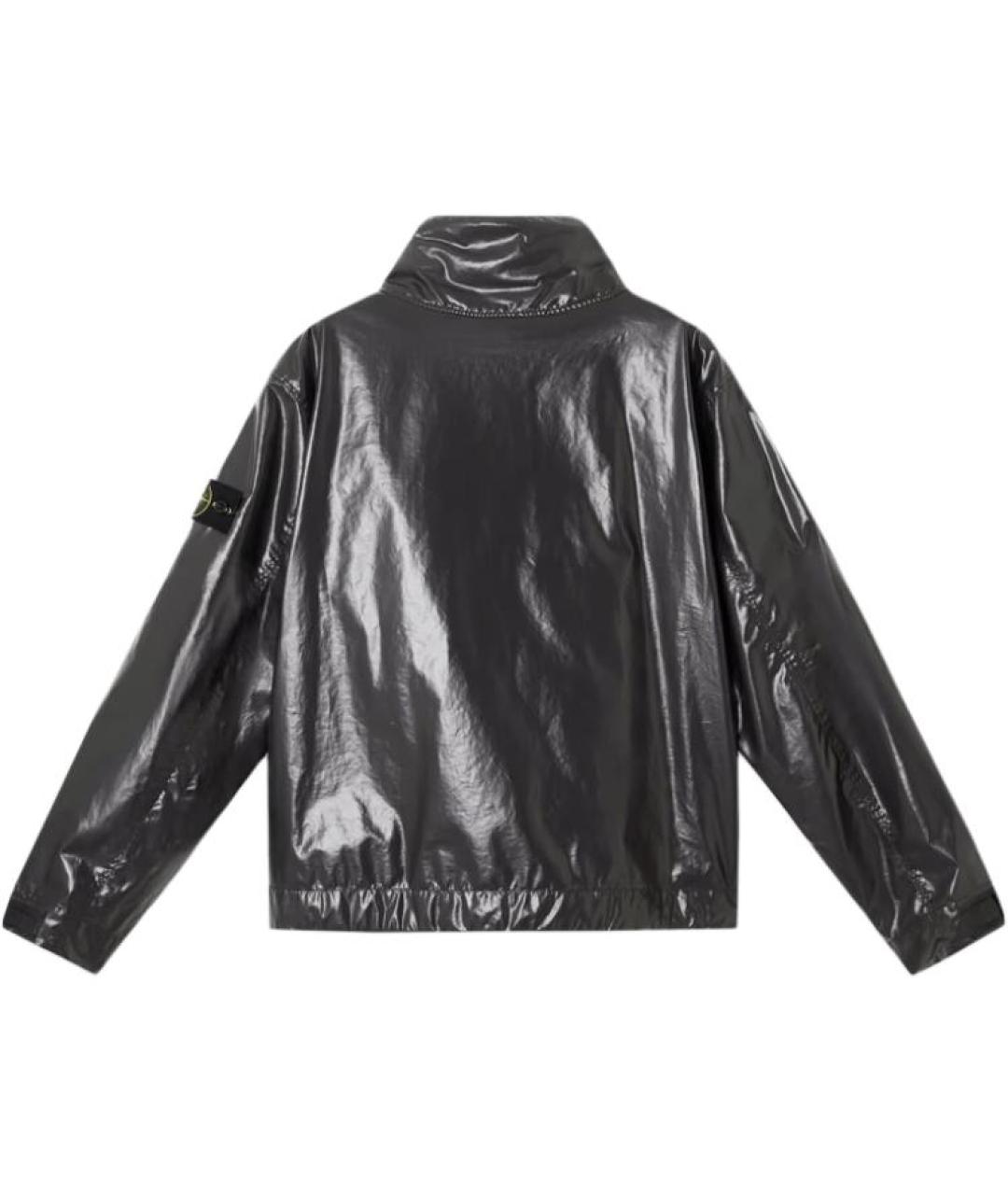 STONE ISLAND Черная куртка, фото 2