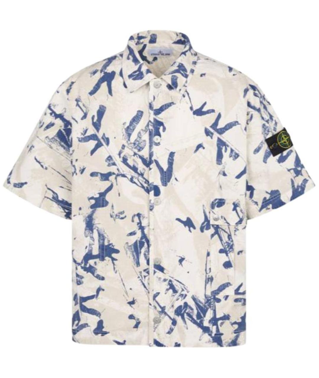 STONE ISLAND Синяя футболка, фото 1