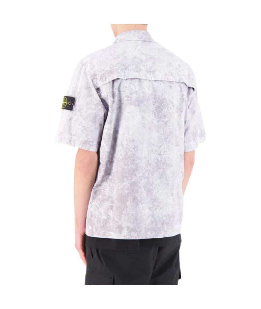 STONE ISLAND Мульти хлопковая кэжуал рубашка, фото 5