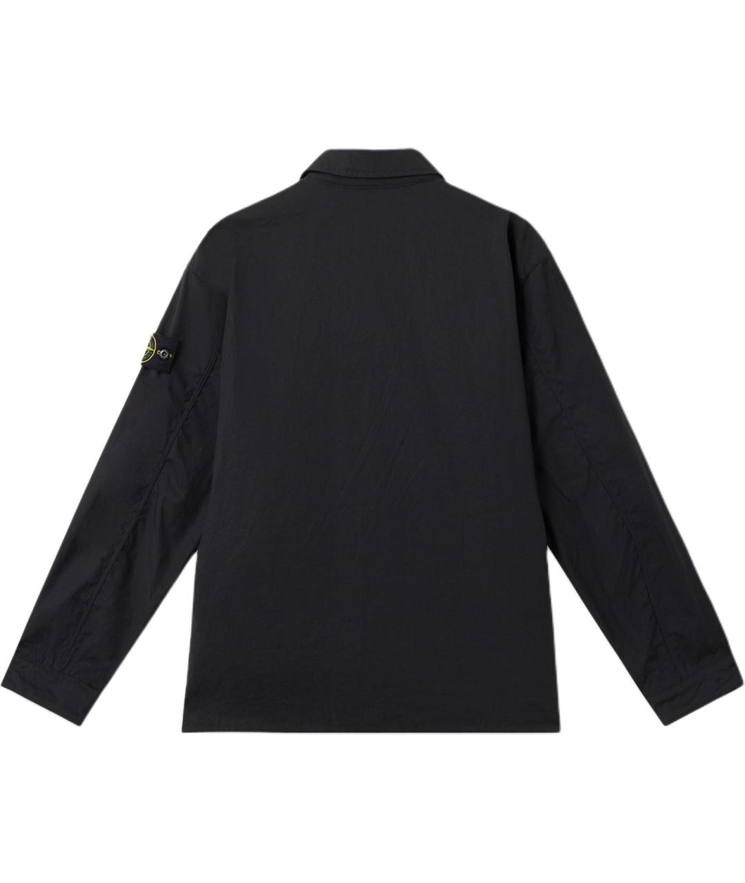 STONE ISLAND Черная кэжуал рубашка, фото 2