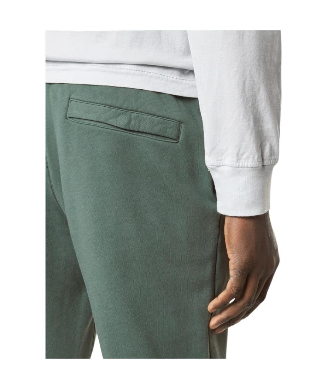 STONE ISLAND Зеленые повседневные брюки, фото 5