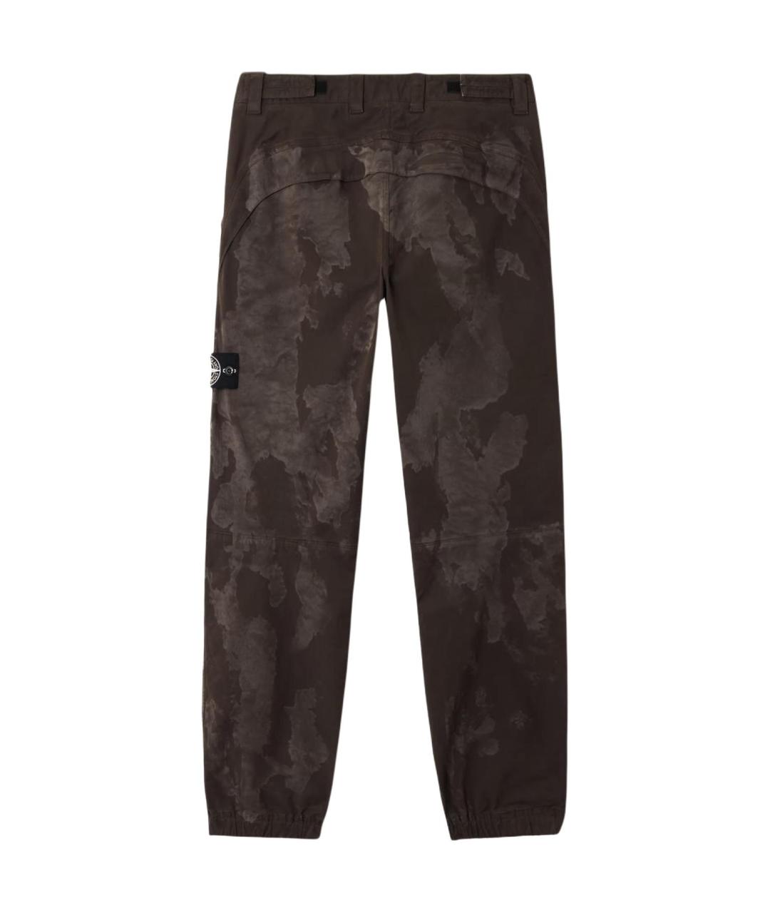 STONE ISLAND Зеленые повседневные брюки, фото 2