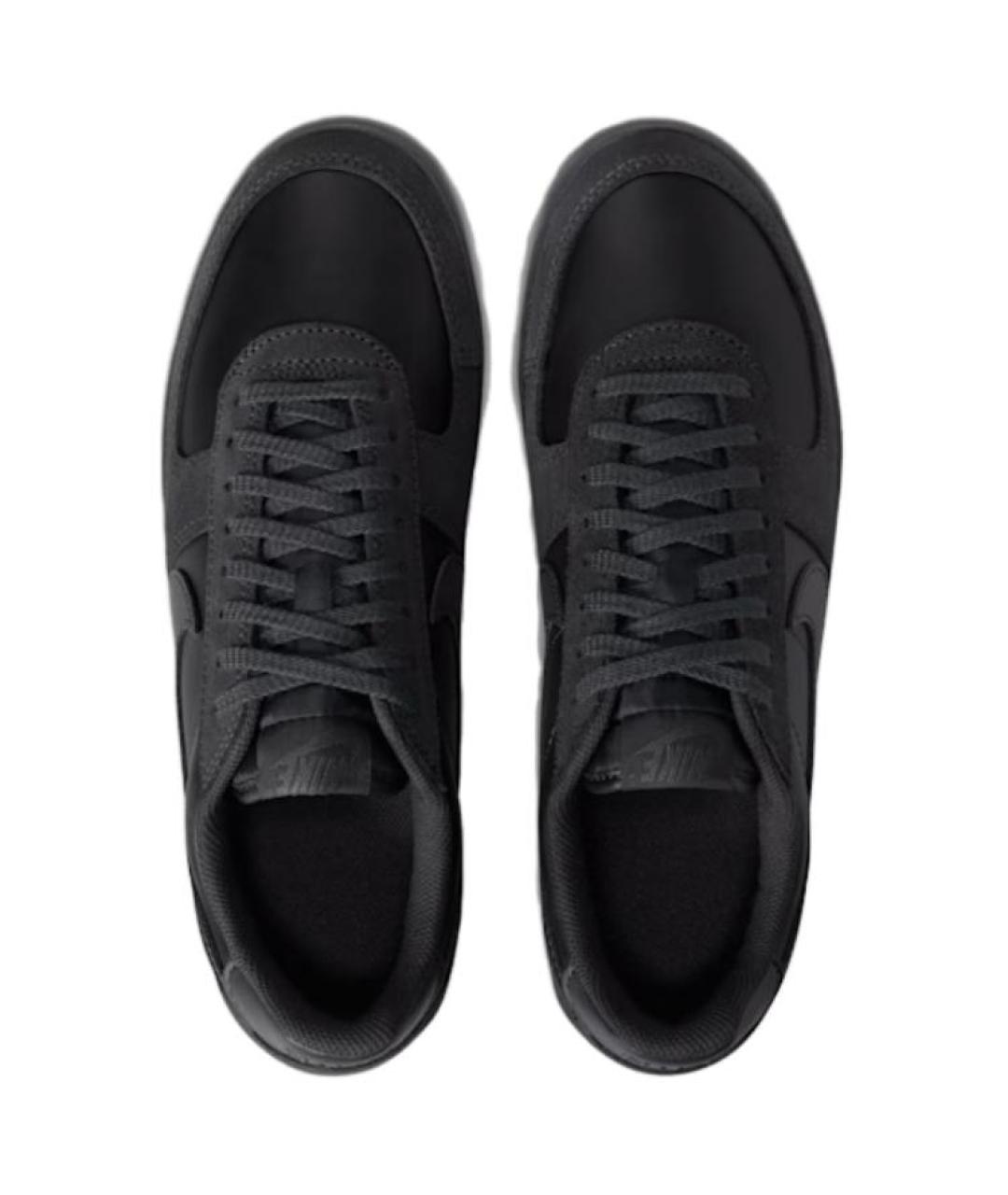 NIKE Черные низкие кроссовки / кеды, фото 4