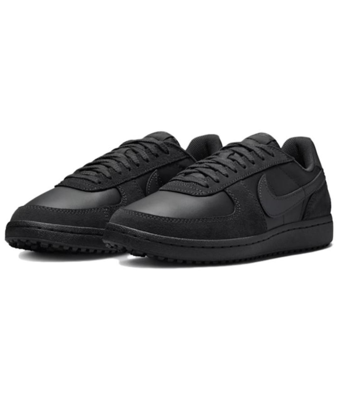 NIKE Черные низкие кроссовки / кеды, фото 3