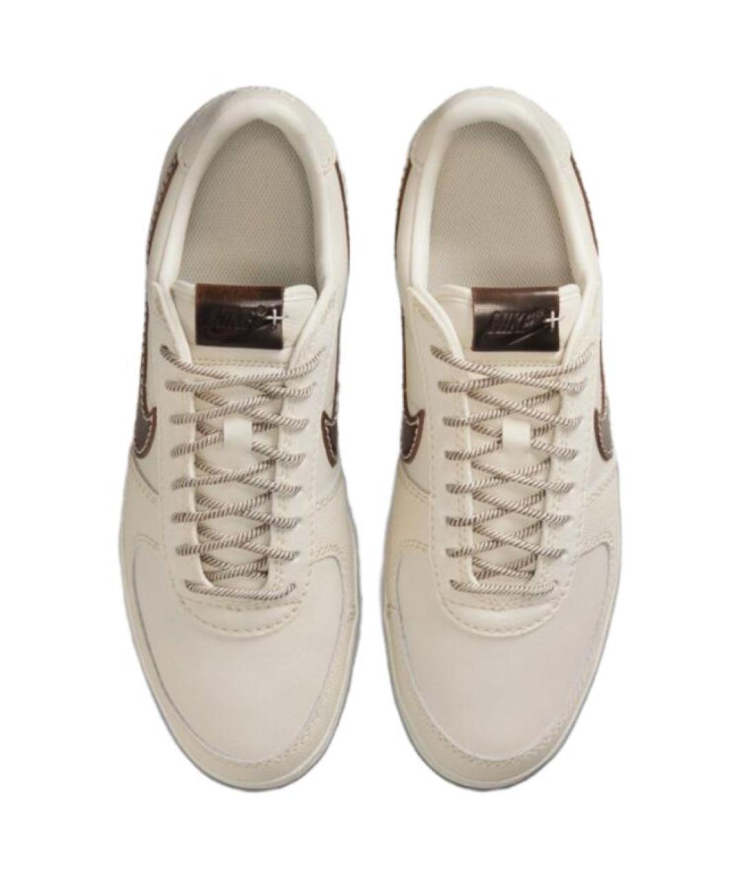 NIKE Бежевые кеды, фото 4