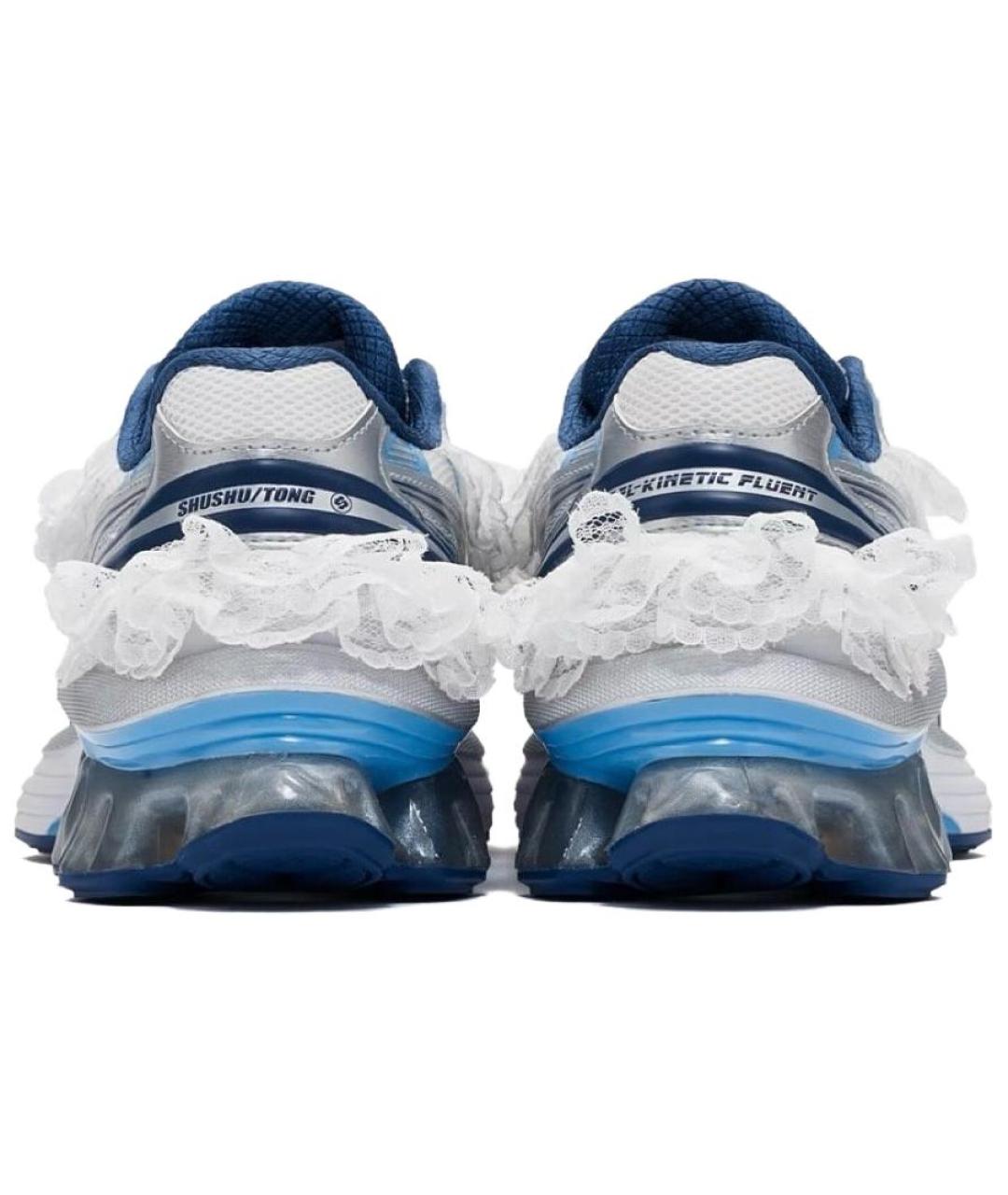 ASICS Синие текстильные кроссовки, фото 5