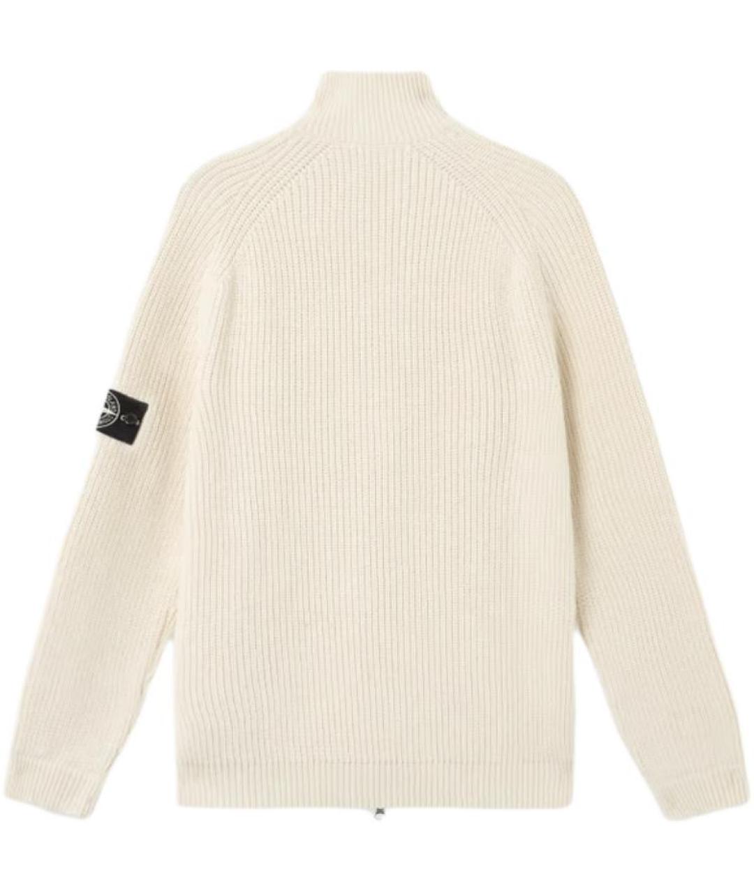 STONE ISLAND Белый кардиган, фото 2