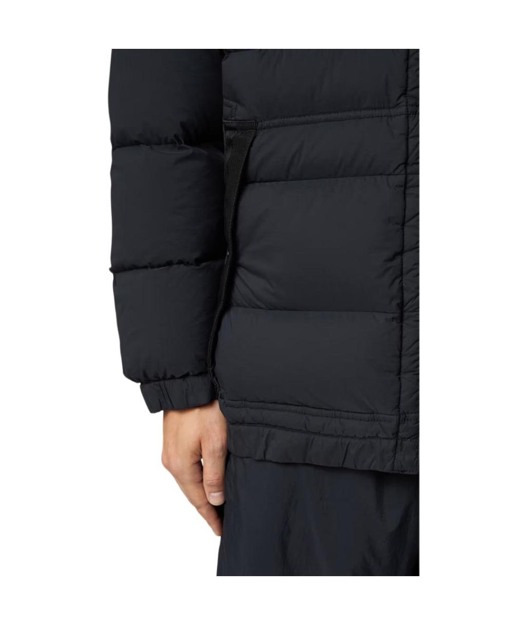 STONE ISLAND Черная полиамидовая куртка, фото 3