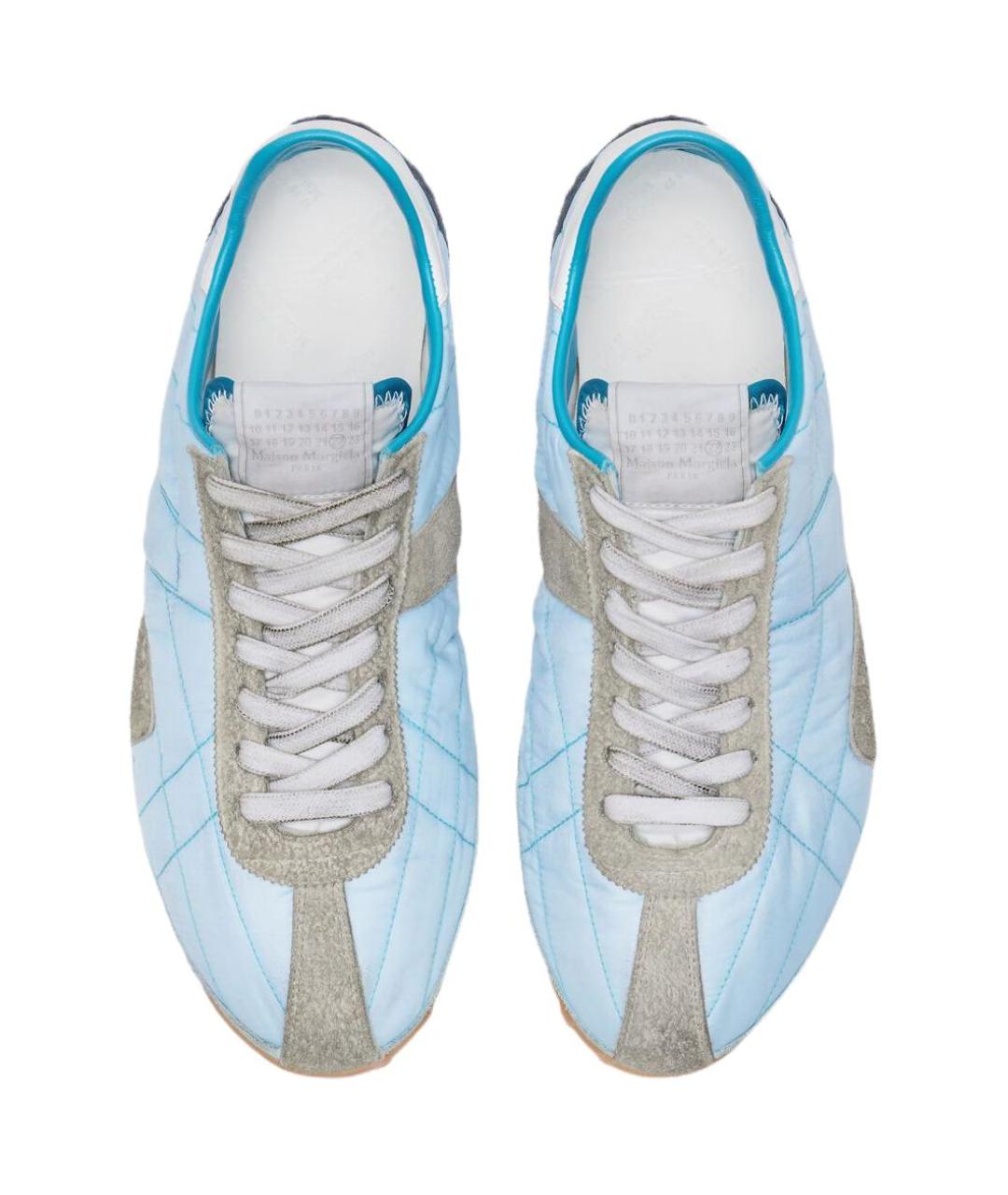 MAISON MARGIELA Голубые кроссовки, фото 4