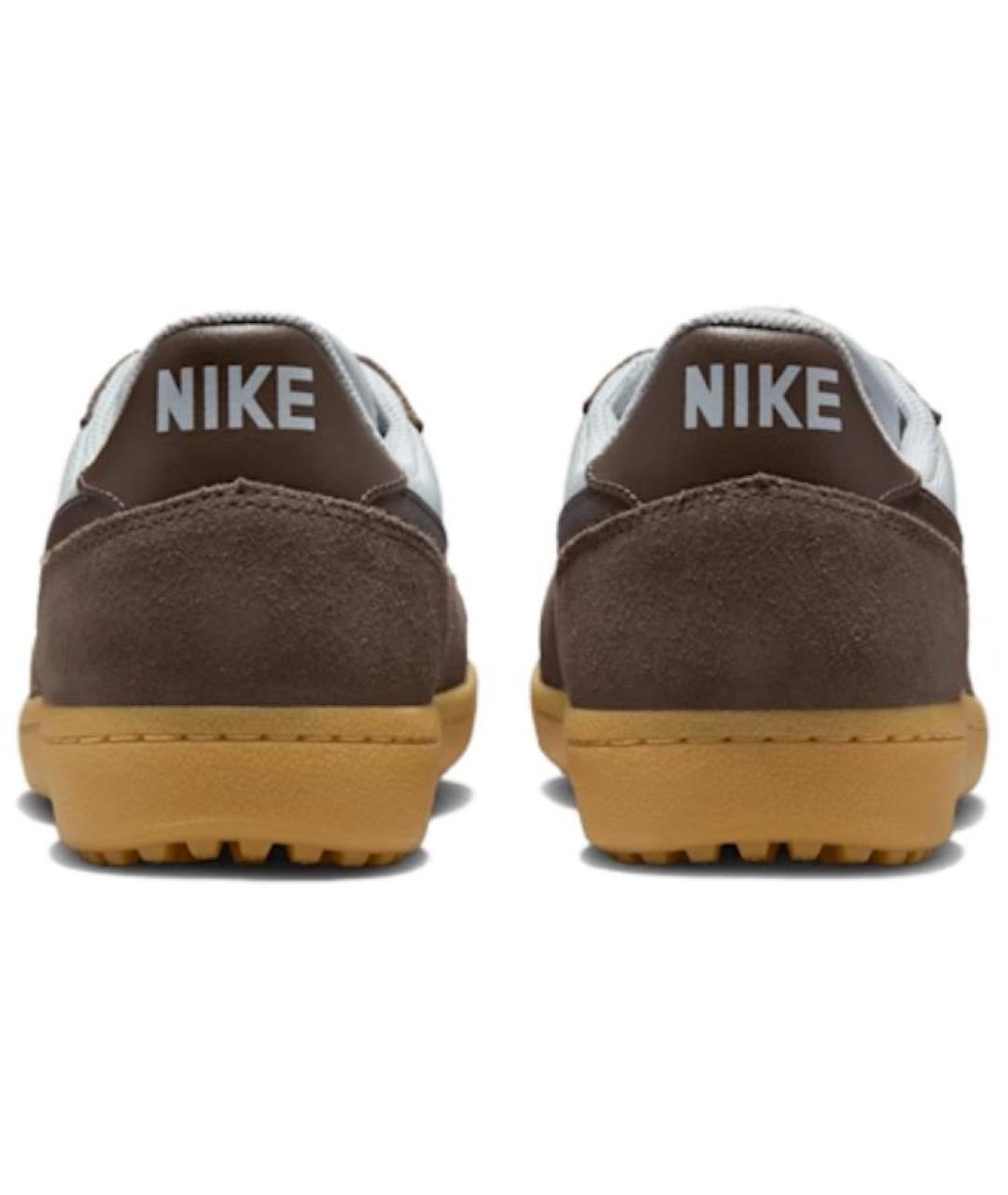 NIKE Коричневые низкие кроссовки / кеды, фото 5