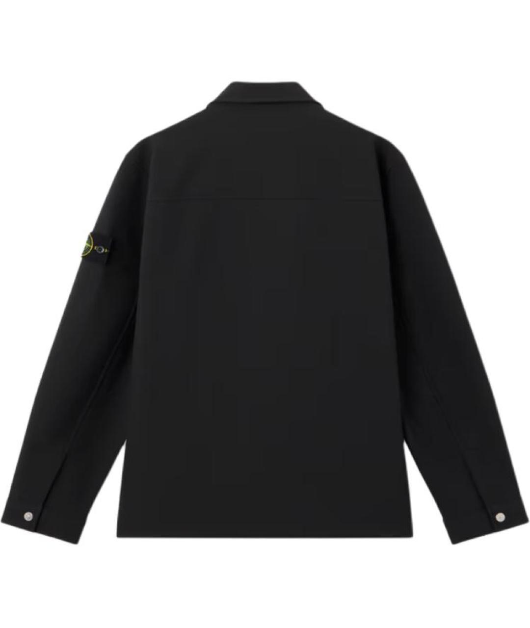 STONE ISLAND Черная куртка, фото 2
