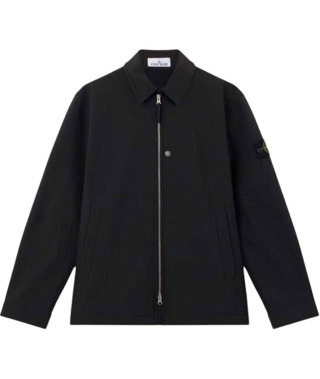 STONE ISLAND Черная куртка, фото 1