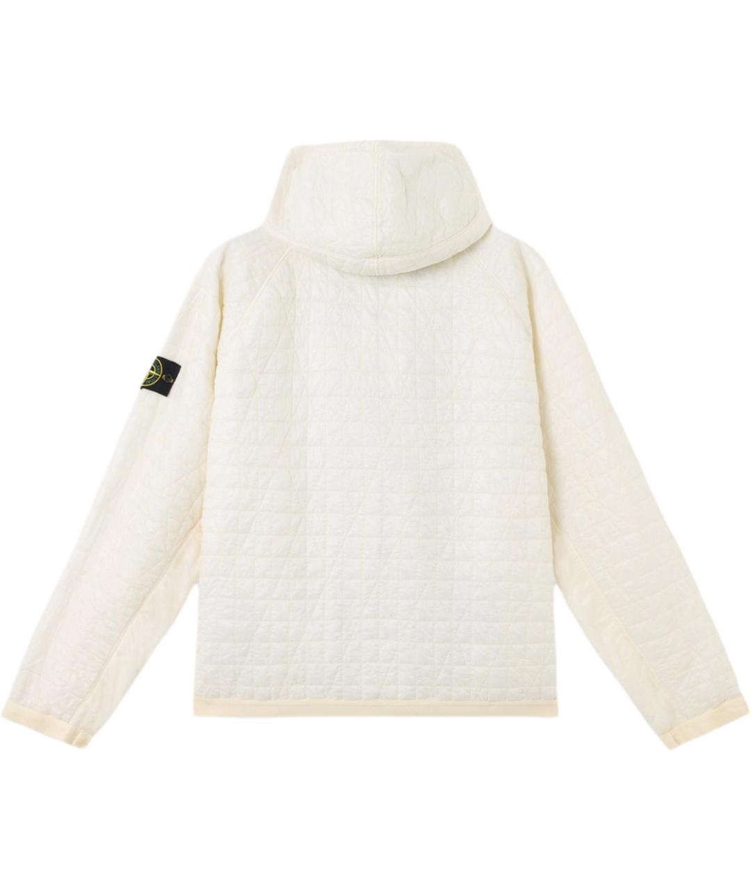 STONE ISLAND Бежевый пуховик, фото 2