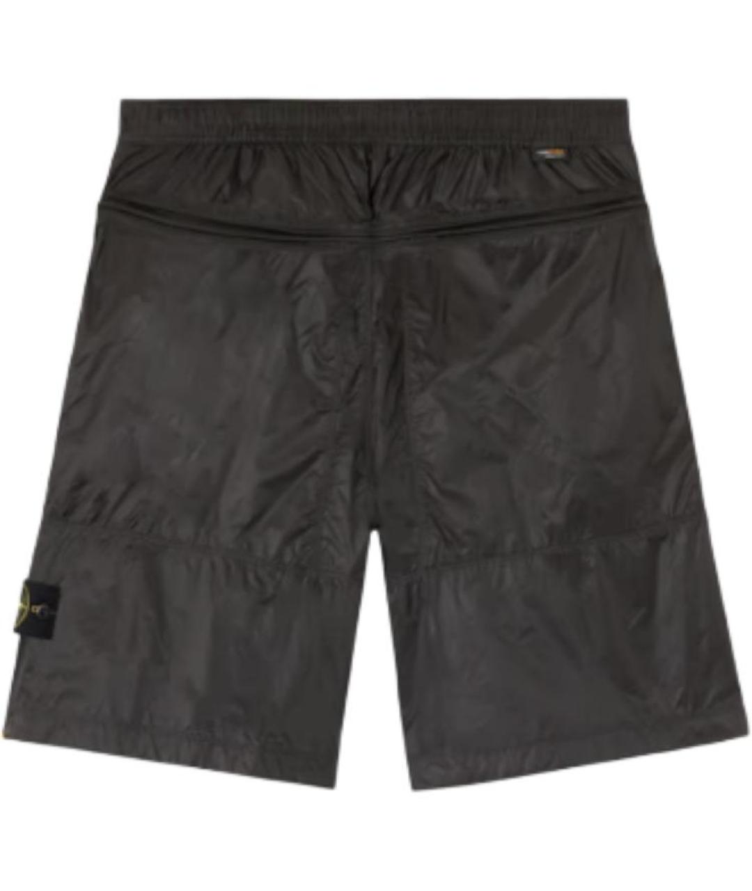STONE ISLAND Серые шорты, фото 2