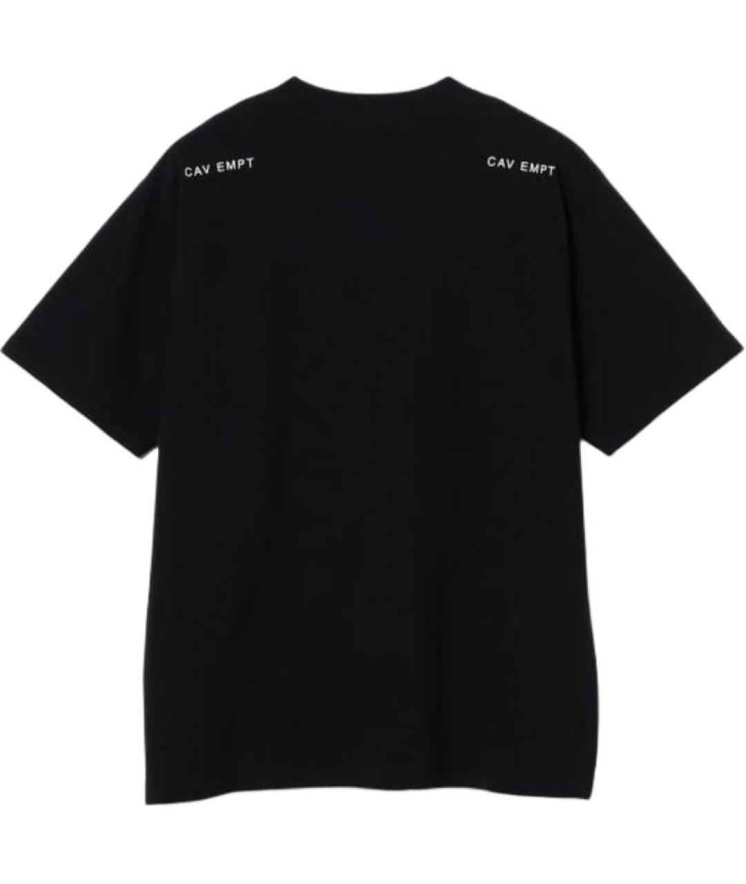CAV EMPT Черная хлопковая футболка, фото 2